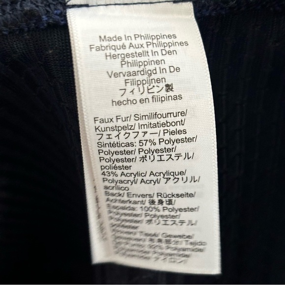 J. Crew Men’s Nordic Sherpa Fleece Vest Check Buffalo Plaid Size Medium - Picture 8 of 10